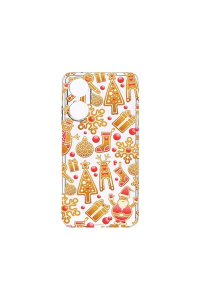 bestcase Διαφανής Θήκη Σιλικόνης 2MM, Συμβατή με OPPO A98 5G, Χριστουγεννιάτι...