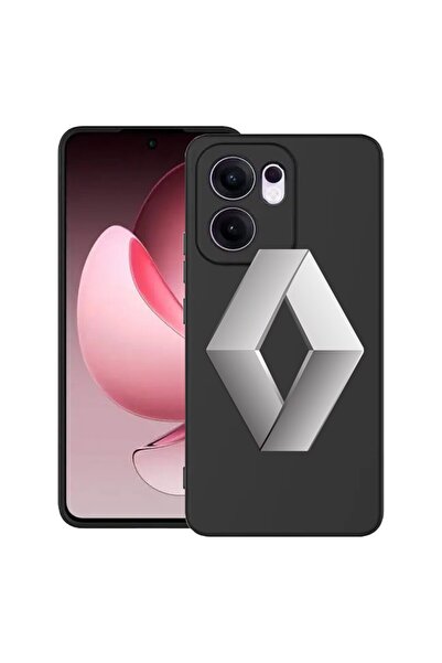 bestcase Калъф за OPPO Reno13 F 5G, Премиум тънък силиконов 1.2ММ, Renault, М...