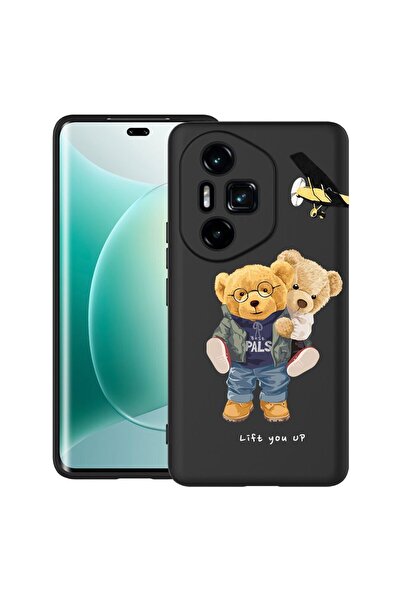 bestcase Калъф за Honor 300 Pro / 300 Ultra с дизайн на плюшено мече  "Повдиг...