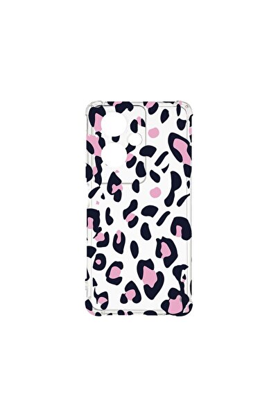 bestcase Αντικραδασμική Θήκη 1.5MM, Συμβατή με OPPO A79 5G, Ροζ Σχέδιο Λεοπάρ...