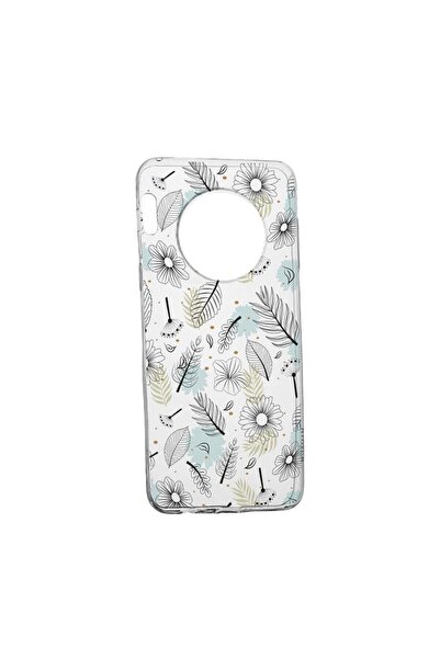 bestcase Θήκη σιλικόνης, Συμβατή με Huawei Nova Y90, Λουλούδια, Ανθεκτική στη...
