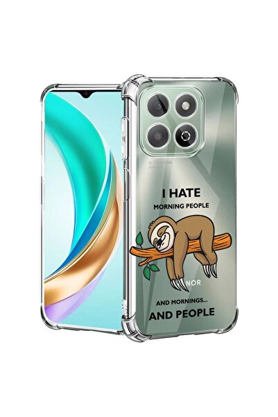 bestcase ¬Æ Husa compatibila Honor X8C, Anti Shock 1.5MM, I Hate Morning, Pro...
