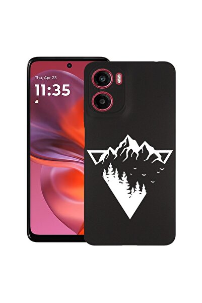 bestcase ¬Æ Husa pentru Motorola Moto G05, Camping Forest, Slim Silicon 0.8MM...