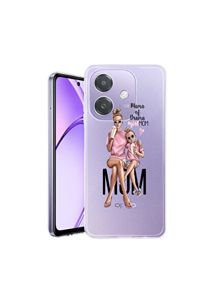 bestcase Husa pentru OPPO A40 / A40M, BestCase¬Æ Clear Silicon 2MM, Girl Mom ...