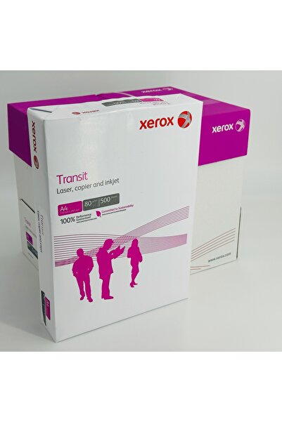 Xerox Hârtie pentru Copiator Transit A4, 80 g/mp, 500 Coli, Alb Intens, pentr...