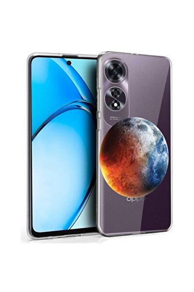 bestcase ¬Æ Husa pentru OPPO A60 4G, Clear Silicon 2MM, Earth, Antisoc, Prote...