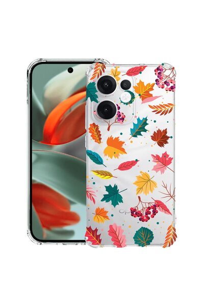 bestcase ¬Æ Husa compatibila OPPO Reno13 F 5G, Anti Shock 1.5MM, Autumn Color...