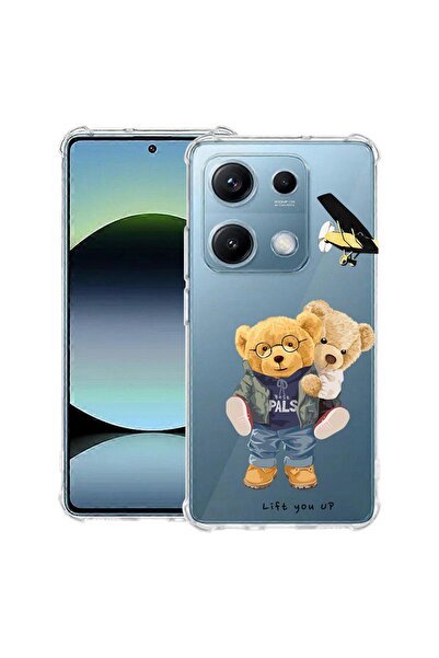 bestcase Husă Antișoc Compatibilă cu OPPO A6 Pro, cu Design Ursuleț de pluș „...