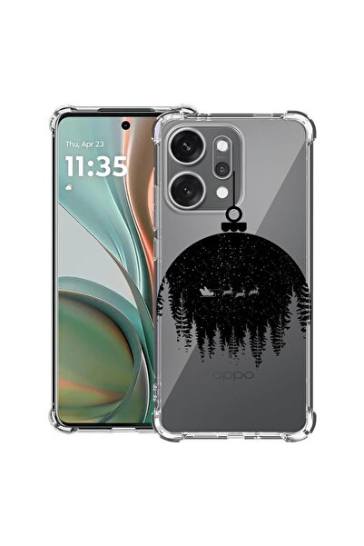 bestcase ¬Æ Anti Shock Case for OPPO Reno14 5G with Xmas Globe Design, 205205...