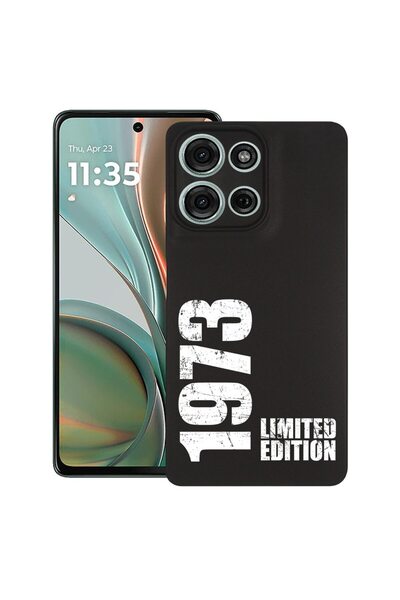 bestcase ¬Æ Husa Slim Silicon pentru Motorola Moto G75, Limited Edition 1973,...