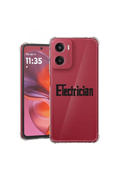 bestcase Съвместим калъф за Motorola Moto E15, Удароустойчив 1.5ММ, Стил  "Ел...