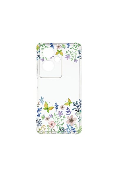 bestcase Αντικραδασμική Θήκη 1.5MM, Συμβατή με OPPO Reno 11F, Σχέδιο Πεταλούδ...
