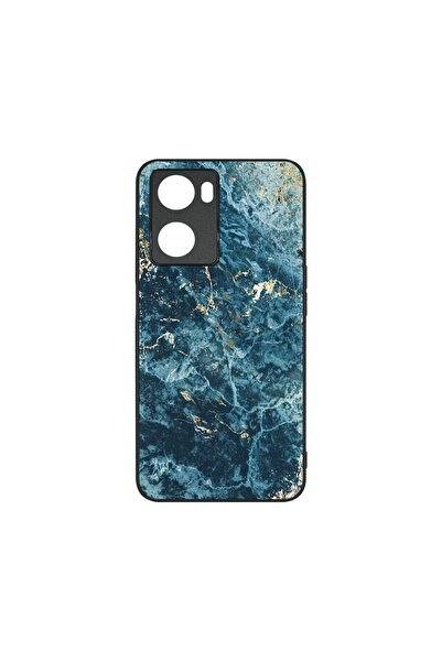 bestcase Husa BestCase® Slim Glassy, Compatibilă cu OPPO A77 4G / A77s, Marmu...