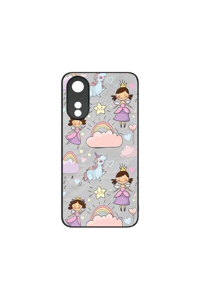 bestcase Λεπτή Γυάλινη Θήκη, Συμβατή με OPPO A78 5G / A58 5G, Σχέδιο Νεράιδας...