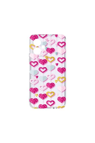 bestcase Διαφανής Θήκη Σιλικόνης 2MM, Συμβατή με Motorola Moto G54, Σχέδιο Χα...