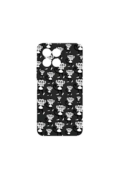 bestcase Λεπτή Θήκη Σιλικόνης 0.8MM, Συμβατή με Honor X8 5G, Monkeys, Ανθεκτι...