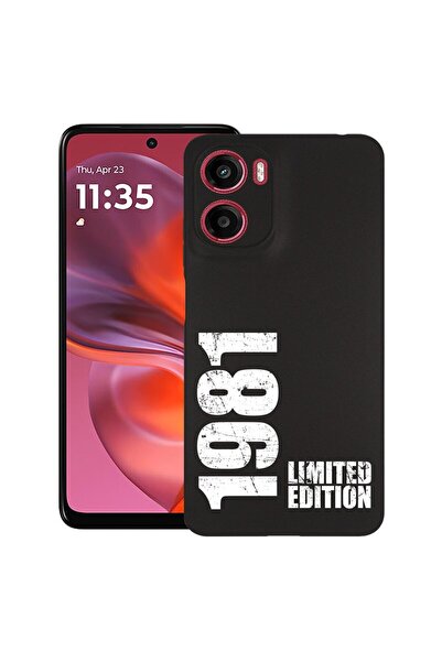 bestcase ¬Æ Husa Slim Silicon pentru Motorola Moto G05, Limited Edition 1981,...