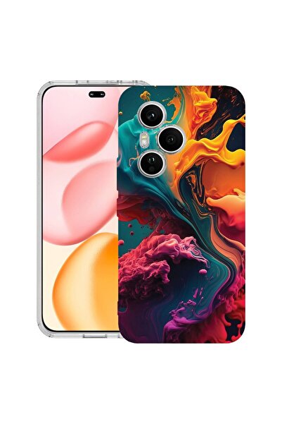 bestcase ¬Æ Husa Clear Silicon pentru Honor 400 Pro, Liquid Colors, 2036424 T...