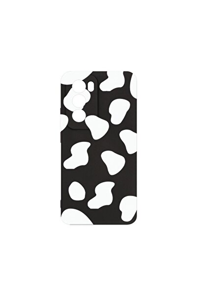 bestcase ¬Æ Husa Premium Silicon, Compatibila Cu OPPO Reno12 Pro, Black Cow, ...
