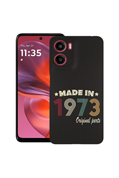 bestcase Θήκη για Motorola Moto G06 με σχέδιο Original Parts 1973, TPU Ματ Εξ...