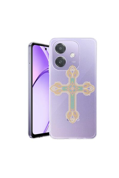 bestcase Husa pentru OPPO A40 / A40M, BestCase¬Æ Clear Silicon 2MM, Cross, An...