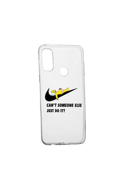 bestcase Husa Silicon Compatibila cu Motorola Moto E40, Simpson Just Do It, r...