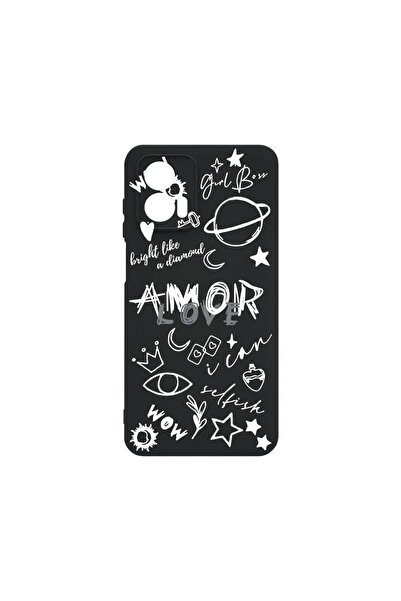 bestcase Λεπτή Θήκη Σιλικόνης 0.8MM, Συμβατή με Motorola Moto G85, Goth Love,...
