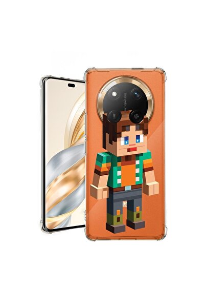 bestcase Θήκη για Honor Magic7 Lite, Αντικραδασμική 1.5MM, Χαρακτήρας Minecra...