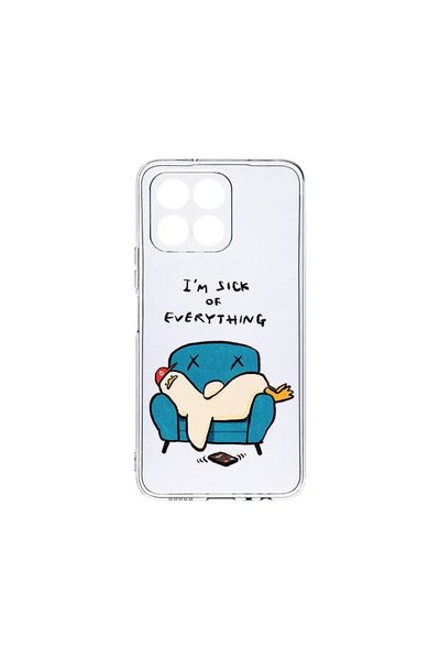 bestcase Husa BestCase¬Æ Διαφανής Σιλικόνη, Συμβατή με Honor X8 5G, Έχω αρρωσ...