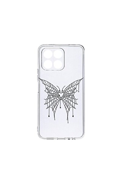 bestcase Husa BestCase¬Æ Clear Silicon, Compatibila Cu Honor 70 Lite, Butterf...