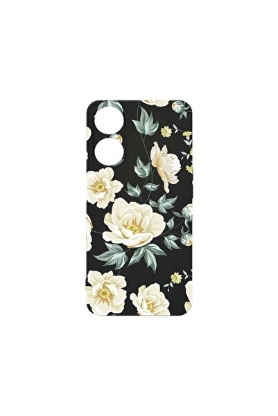bestcase Λεπτή Θήκη Σιλικόνης 0.8MM, Συμβατή με OPPO A78 5G, Σχέδιο Λουλούδια...
