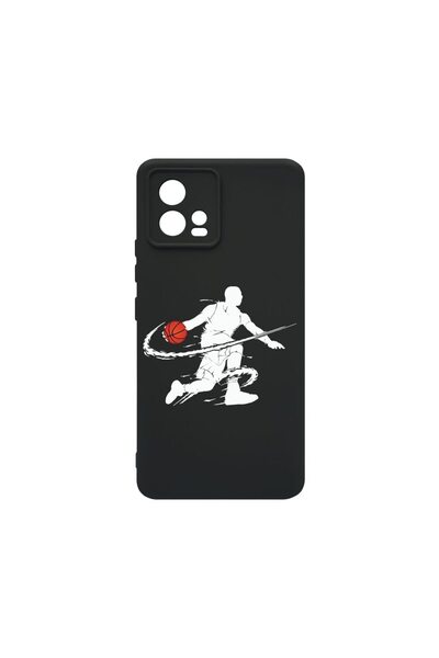 bestcase Λεπτή Θήκη Σιλικόνης 0.8MM, Συμβατή με Motorola Moto G72, Μπάσκετ, Π...