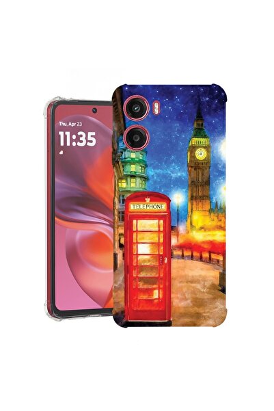 bestcase ¬Æ Husa pentru Motorola Moto G05, Anti Shock 1.5MM, London, Protecti...