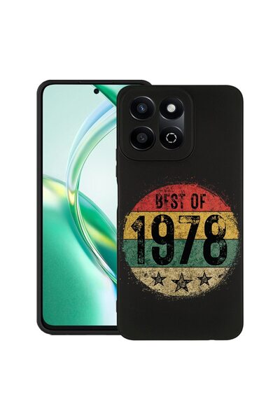 bestcase ¬Æ Husa Slim Silicon pentru Honor 200 Smart, Best Of 1978, 1923378 B...