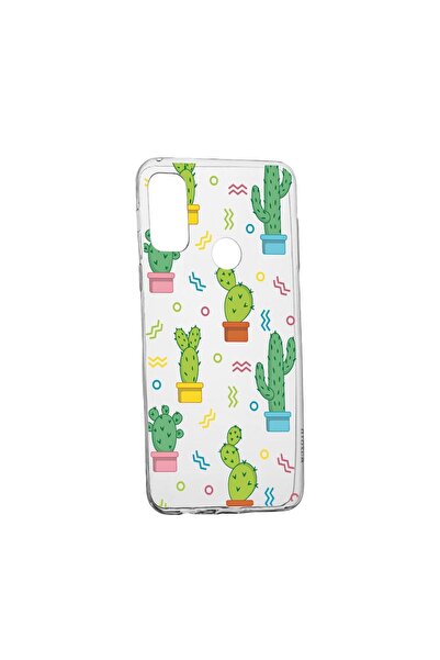 bestcase Husa Silicon Compatibila cu Motorola Moto G41, Cactus, rezistenta la...
