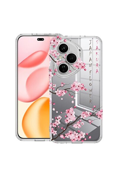bestcase ¬Æ Husa Clear Silicon pentru Honor 400 Pro, Cherry Blossom, 2036424 ...