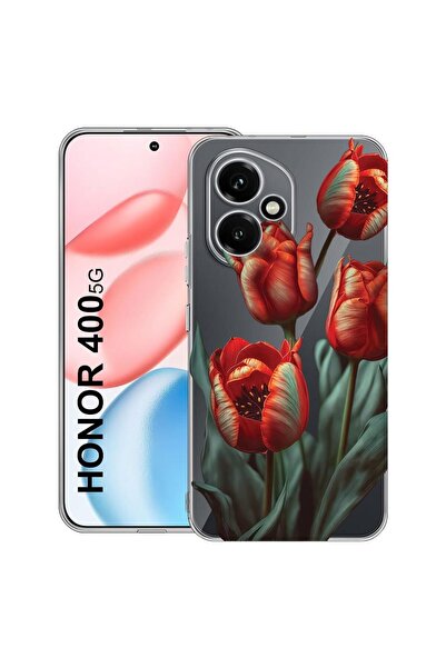 bestcase ¬Æ Husa Anti Shock Compatibila cu Honor 400, Floral - Red Tulip, 204...