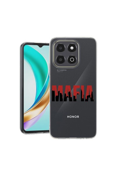 bestcase Husa pentru Honor X6b, BestCase¬Æ Clear Silicon 2MM, Maffia, Antisoc...
