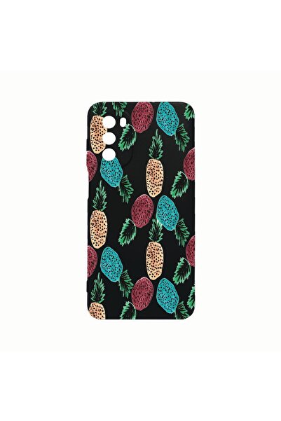 bestcase Husa Silicon, Compatibila Cu Motorola Moto G82 / Moto G52, Ananas, R...