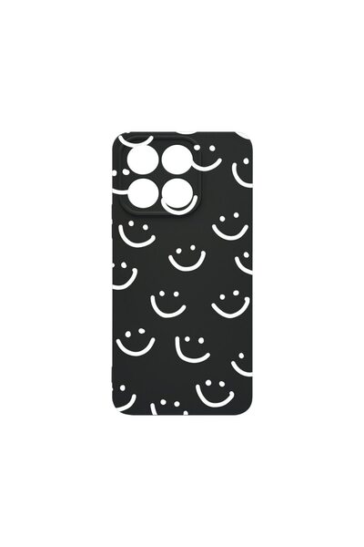 bestcase Θήκη Υψηλής Ποιότητας από Υγρή Σιλικόνη, Συμβατή με Honor X8a, Smile...