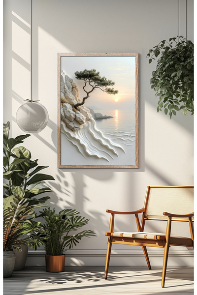 alphobitasarım O briză Zen naturală și estetică în casa ta - Pictură decorati...