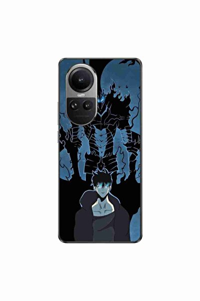 OEM Husa compatibila cu Oppo Reno10 5G Silicon Gel Tpu Model Solo Leveling Igris