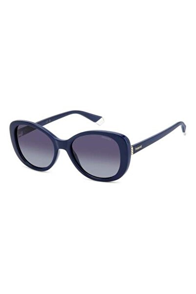 Polaroid PLD 4154/S/X BLUE for WOMAN Sunglasses 55 mm