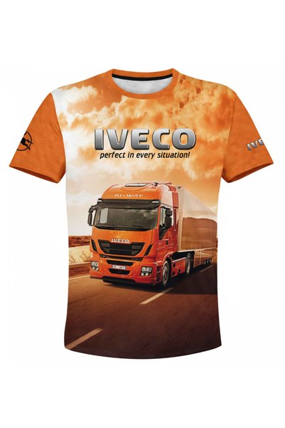 OEM Tricou barbati Iveco , maneca scurta multicolor T019