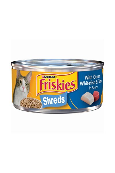 Friskies طعام القطط من شريدز أوشن فيش آند تونا 5.5 أونصة 156 جرام