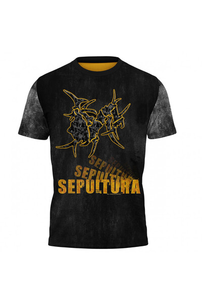 OEM Tricou barbati Sepultura , maneca scurta multicolor H048