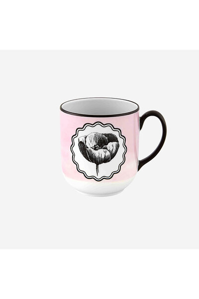 Vista Alegre Herbariae by Christian Lacroix Pink Porcelain Mug 430 ml