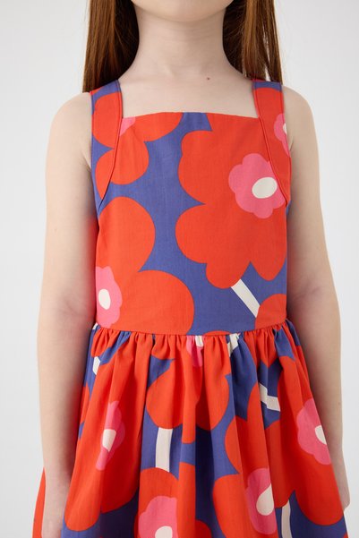 Tyess Girl Patterned Dress