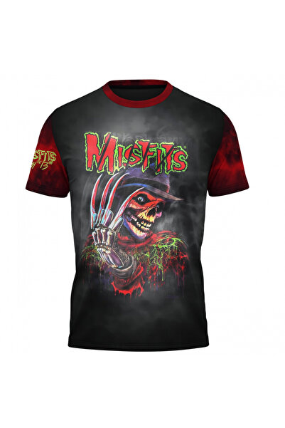 OEM Tricou barbati Misfits , maneca scurta multicolor H072
