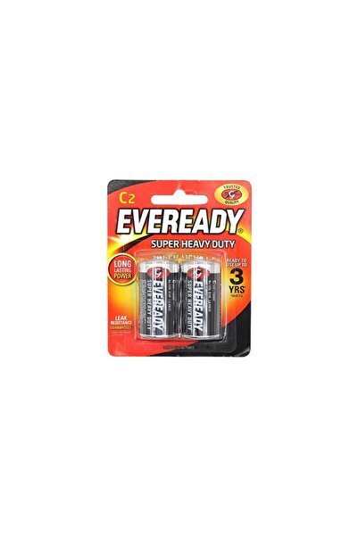 Energizer Everyday Zinc Batteries C 1.5V (2-Pack)